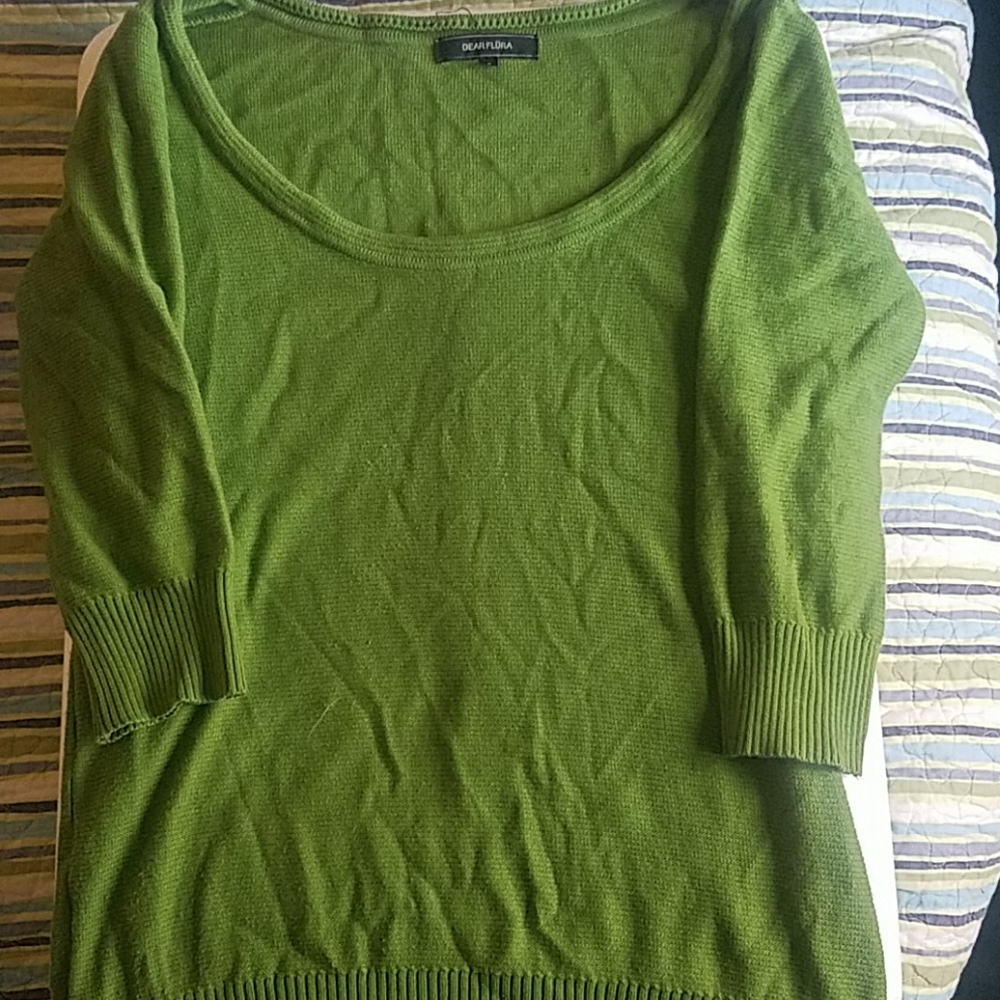 Cute green sweater